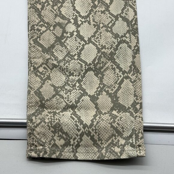 Joe’s Jeans The Lara Size 32 Mid Rise Vesper Cigarette Ankle Snake Print Jeans - Picture 3 of 16